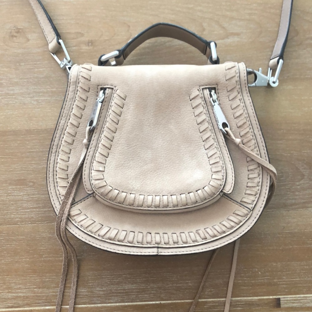 Rebecca Minkoff whipstitch crossbody